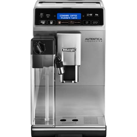 Delonghi Autentica Cappuccino Etam Sb Vollautomat Silber Schwarz