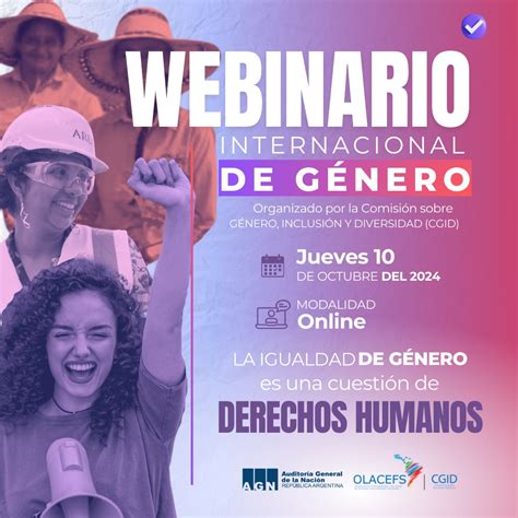 Webinario Internacional de Género de OLACEFS Capacitación y Debate