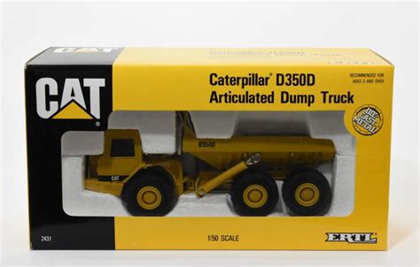 1/50 Cat Caterpillar D350D Articulated Dump Truck - Daltons Farm Toys