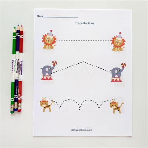 Fun Preschool Circus Theme Printables