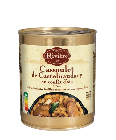 Cassoulet Frais De Castelnaudary Au Confit De Canard Défaut Maison Rivière