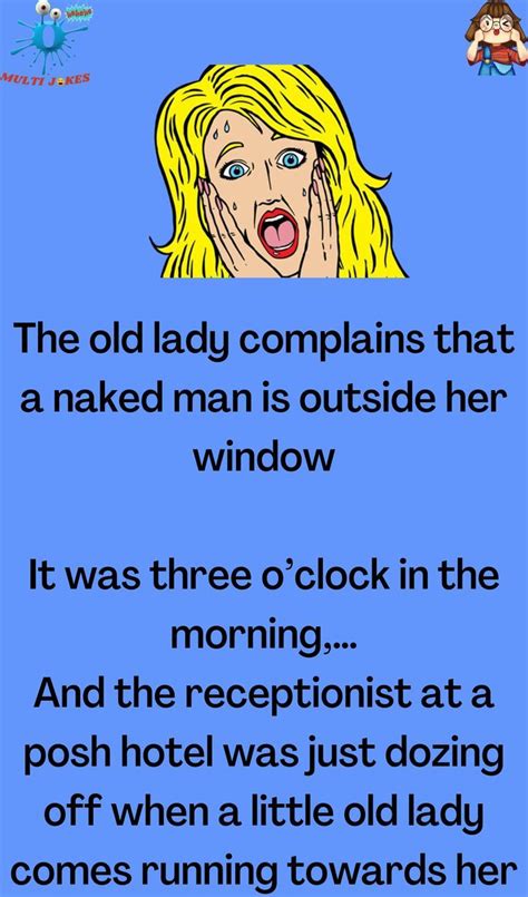 Joke Of The Day Naked Men Old Women Funny Jokes The Outsiders Old