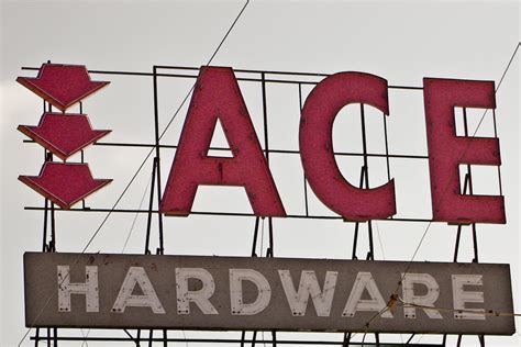 Ace Hardware Store Sign