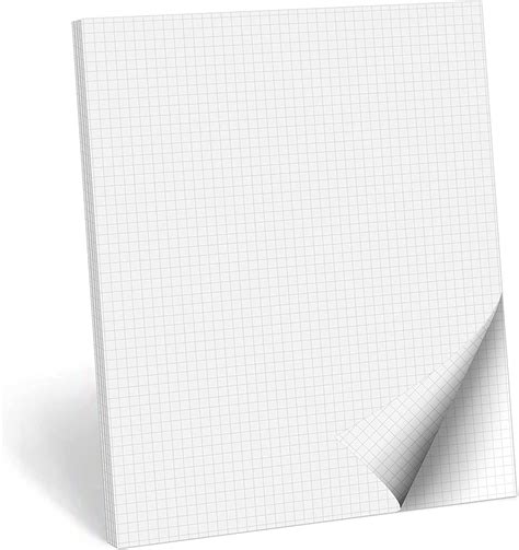 Innaxa A4 Graph Paper Pad Pack Of 2 50 Sheets Each 5x5 Mm 120