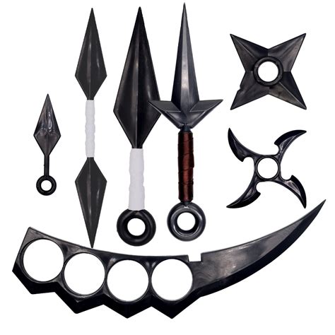 Kit Kunai Naruto C Kunai Ninja Shuriken Cosplay Geek Shopee Brasil