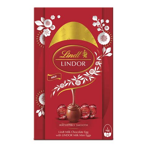 Lindt Lindor Milk Chocolate Easter Egg 215g Lindt Shop Uk