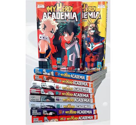 Box manga My hero academia 10 tomes le top cadeau noël 2022