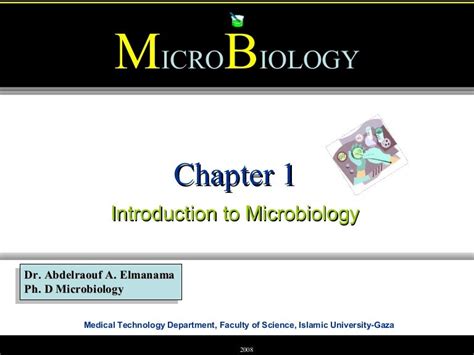 1 Introduction To Microbiology