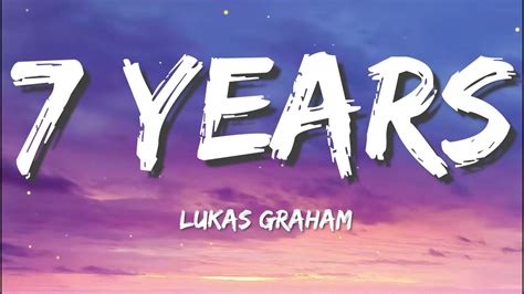 Lukas Graham Years Lyrics Youtube