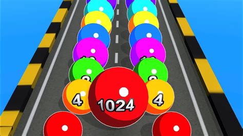 2048 Colors Ball Run MAX LEVELS All Levels Gameplay Walkthrough