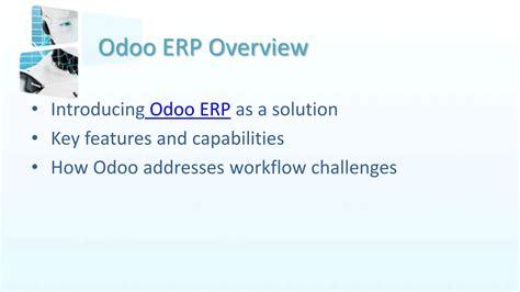 Revolutionizing Workflows Odoo Erp Implementation Strategies Pptx