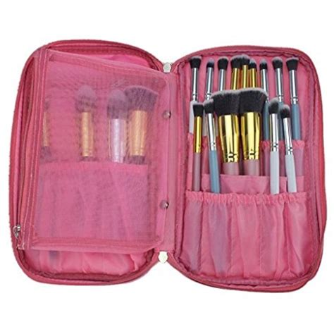 Bestfire Professional Makeup Brush Bag Organizer Makeup Artist Case