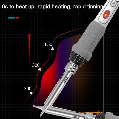 Pcs Set W V High Power Electric Soldering Iron Adjustable