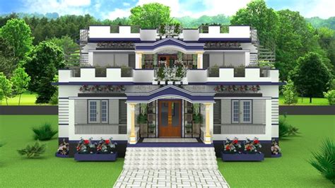 duplex House_3d-modeling - download free 3D model by mrebrahim - Cad Crowd