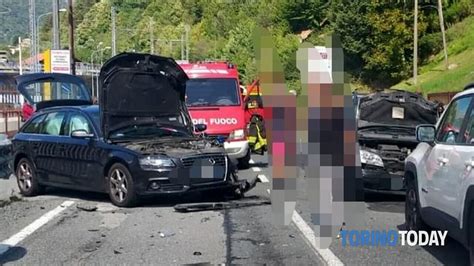 Incidente Stradale Ceres Scontro Fra Due Auto Lungo La Provinciale