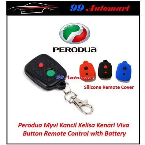 Perodua Myvi Kancil Kelisa Kenari Viva Alarm Remote Control Duplicator