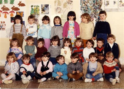 Photo De Classe Moyenne Section De Maternelle De 1986 école Primaire