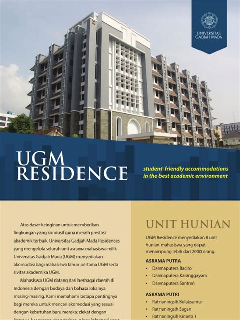 E BROSUR UGM RESIDENCElr | PDF