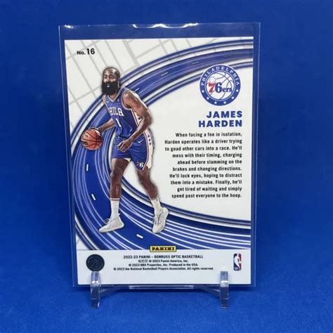 Panini Donruss Optique James Harden Express Lane