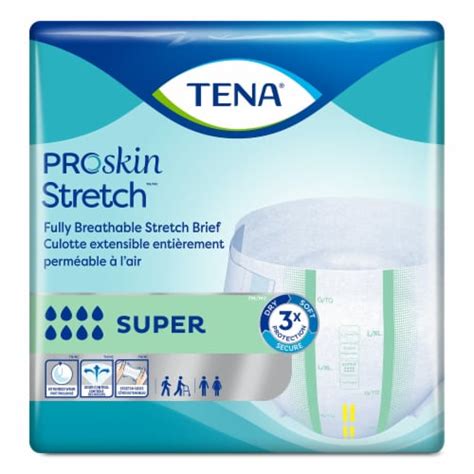 Tena Proskin Stretch Super Incontinence Brief Xl Breathable 67903 56