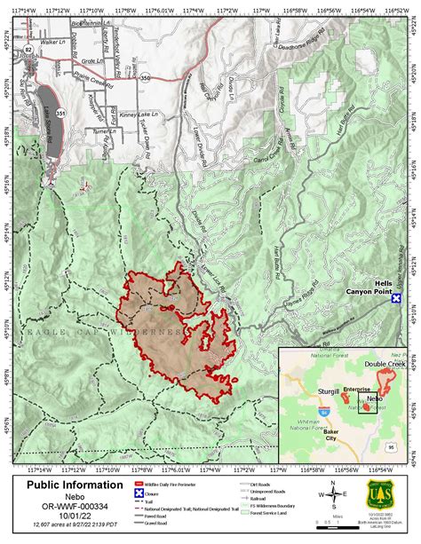 Orwwf Nebo Fire Incident Maps Inciweb