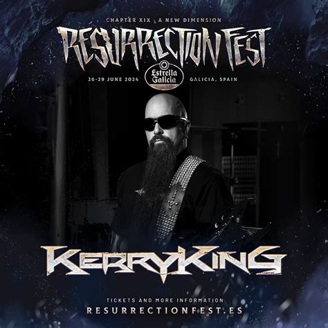 KERRY KING Confirmado No Resurrection Fest 2024 Metal Global