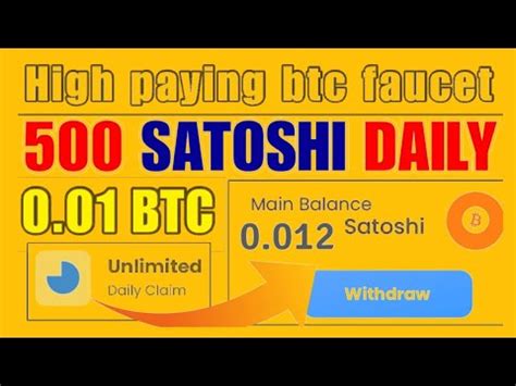 1xBitcoins Crypto Faucet Claim 500 Satoshi Earn Daily How To 500