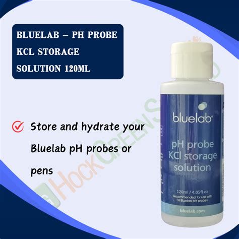 Hg Expert Bluelab Ph Probe Kcl Storage Solution 120ml Shopee Philippines