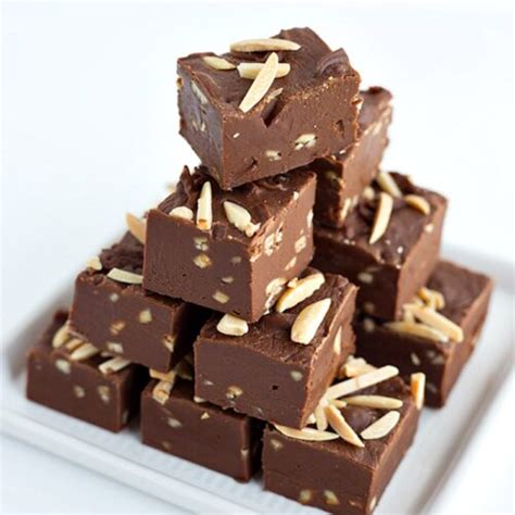 Chocolate Toasted Almond Fudge Recipe Girl