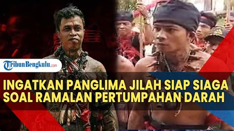 Panglima Pajaji Ingatkan Panglima Jilah Siap Siaga Soal Ramalan