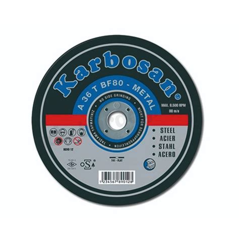 Disco De Corte Metal Plano 115mm Pack 5 Unidades