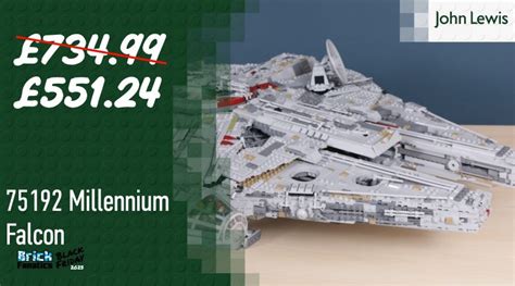 De Retour En Stock Deal Black Friday Sur LEGO Star Wars Faucon