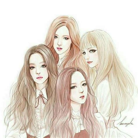 Vẽ Blackpink Chibi Bút Chì Đơn Giản Đẹp 58 Hình Vẽ Lisa Rose Jennie Cute