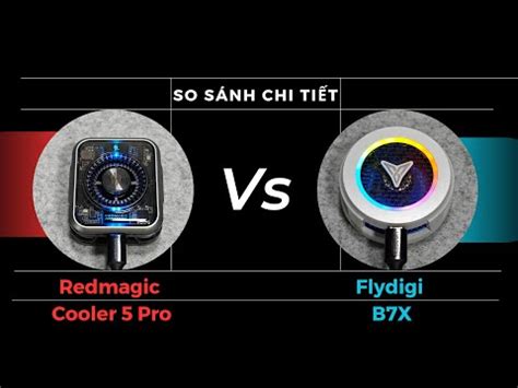 Flydigi B7X Vs Redmagic Cooler 5 Pro YouTube