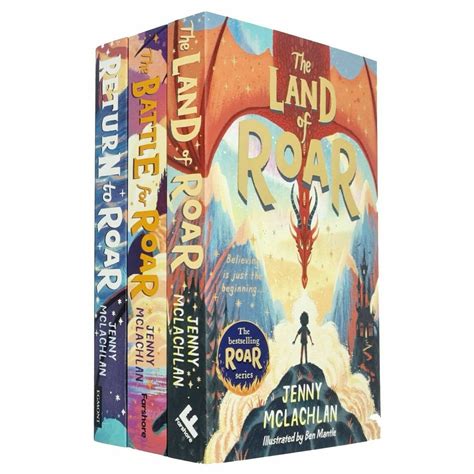 The Land Of Roar Series 3 Books Set The Battle For Roar Return To