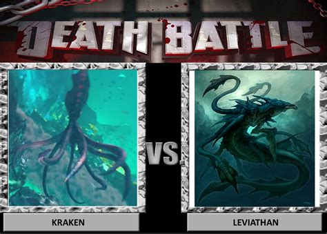 Kraken Vs Leviathan by EKJr on DeviantArt