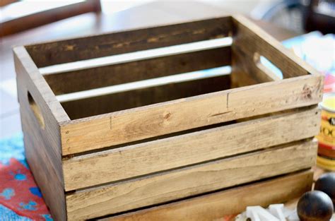 Diy Wooden Crate Toy Box For Dogs — Breanna Spain Blog