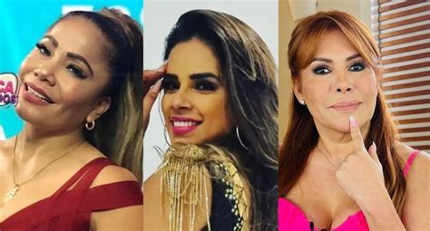 Giuliana Rengifo Dice Que Marisol Y Magaly Medina Son Dolidas Y Mujeres