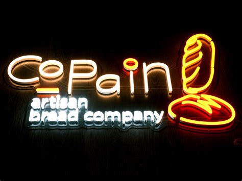 HiNeon X CoPain Artisan Bread Company HiNeon Custom Neon Sign