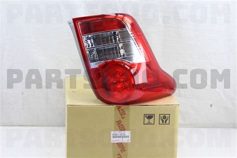 LENS BODY REAR COMBINATION LAMP LH 8156113710 Toyota Parts PartSouq