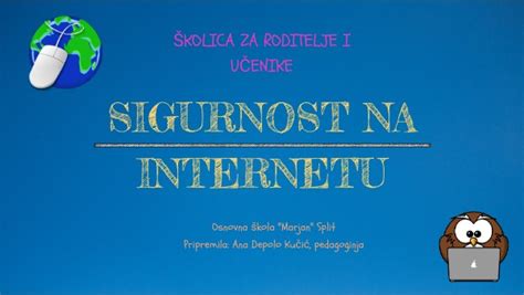 Sigurnost Na Internetu