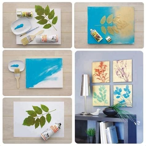 DIY Beautiful Leaf Painting for You to Try