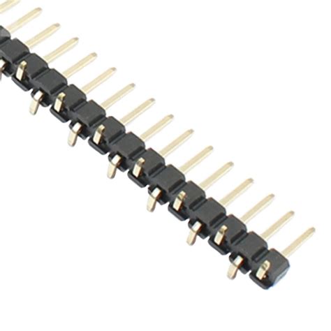 Pcs Mm Pitch Male X Pin Single Row Smt Smd Header Strip