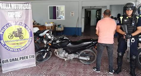 Detuvieron A Un Inspector De Tr Nsito Por Circular En Una Moto Adulterada