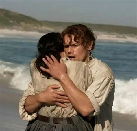 Jamie And Claire Reunited At Last Outlander Starz Season Voyager