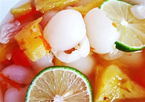 Resep Asinan Rambutan Nanas Oleh Dapur Bahira Cookpad