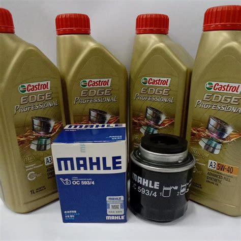 Free Oil Filter Castrol Edge Fully Syn W Sncf L For Vw Ea