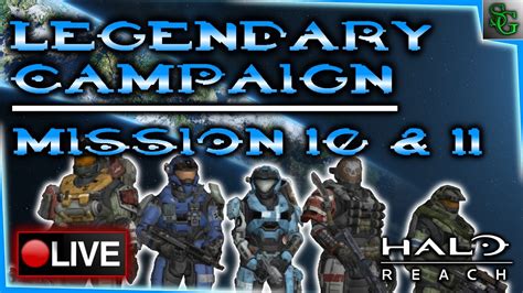 Halo MCC Reach Legendary Campaign Playthrough W Timid Spoky Lady