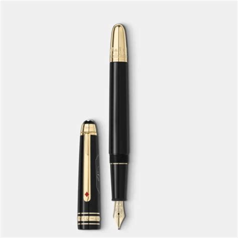 Montblanc meisterstuck 149 Gold-Coated Fountain Pen : The Epitome of ...