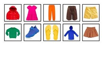 Sorting Clothes by Color Activity (The Creative Curriculum: Clothes Unit)